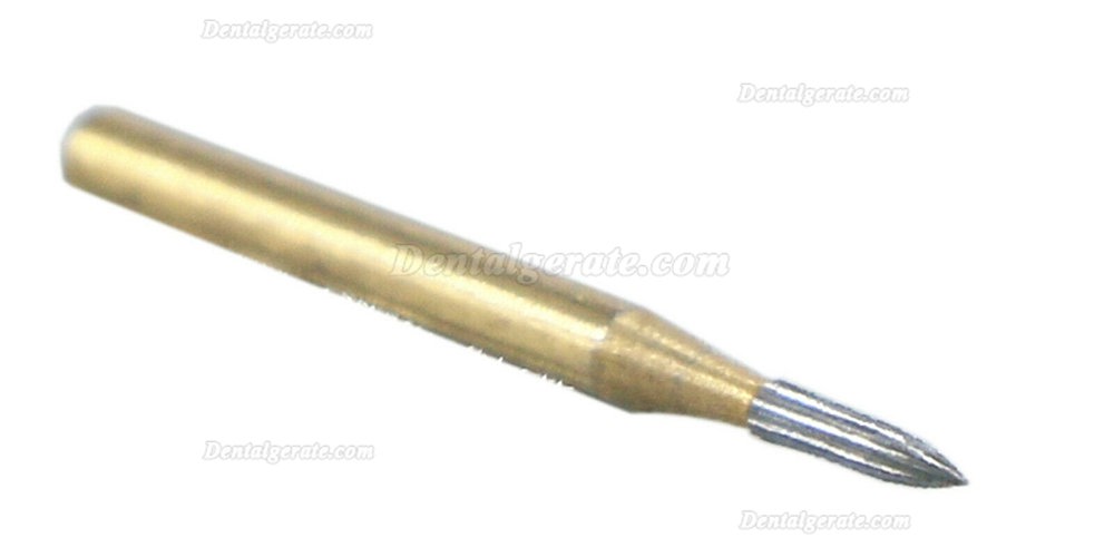 10 St&uuml;ck WaveDental Schmales konisches Ende TF 7902 Finiererbohrer Zahnmedizin Hartmetallfinierer Zahnbohrer